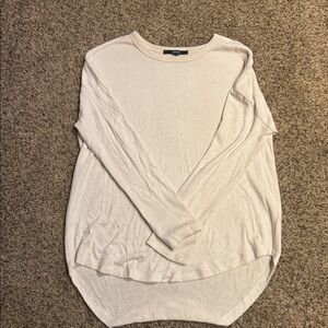 Quince Cream Crew Neck Sweater